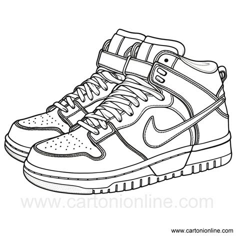 nike schuhe zum ausdrucken